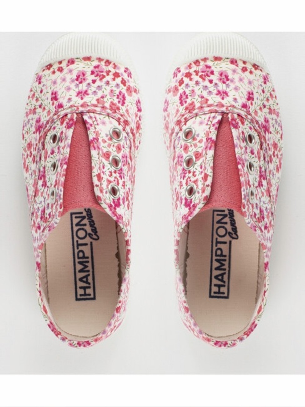 🌸 Hampton Canvas Floral Slip-On Shoes | Made in Spain | EU 25 🌸